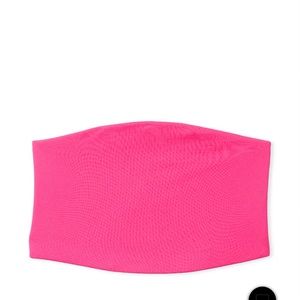 Victoria’s Secret Pink Base Stretch Bandeau Bra. Pink. Size XL. NWT